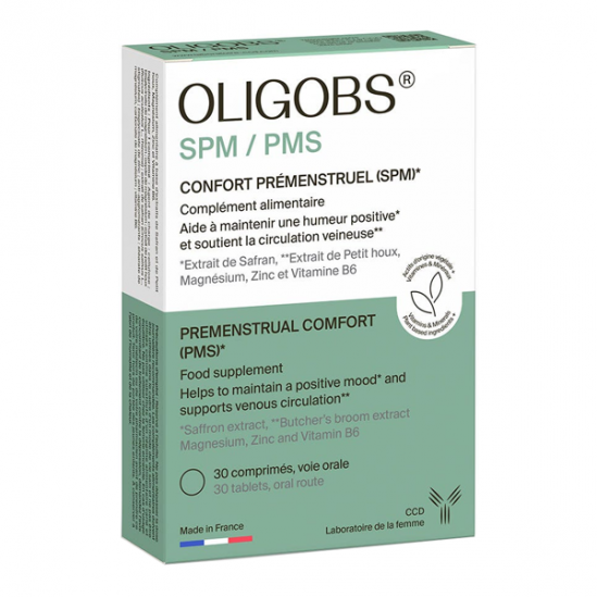 CCD Oligobs SPM confort prémenstruel 30 comprimés CCD Oligobs SPM confort prémenstruel 30 comprimés