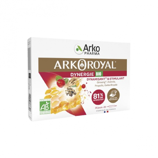 Arkopharma Arko Royal Dynergie bio 20 ampoules Arkopharma Arko Royal Dynergie bio 20 ampoules