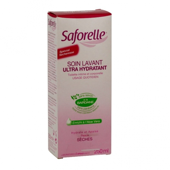 Saforelle soin lavant ultra hydratant 250ml