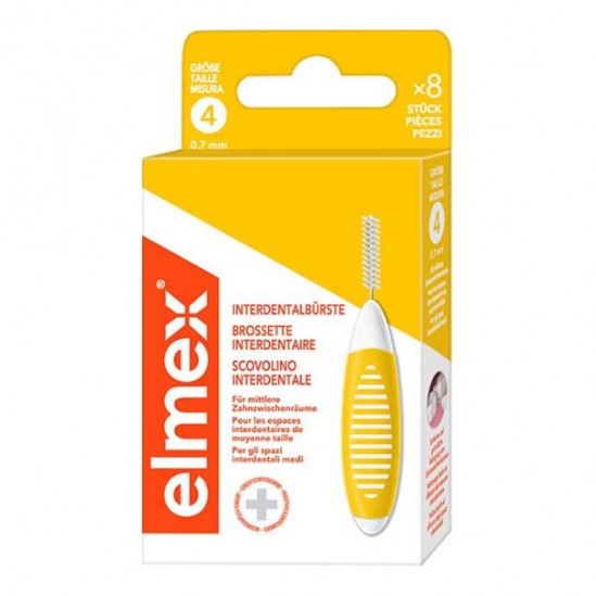 Elmex brossettes interdentaires rose 0,4mm taille 0 Elmex brossettes interdentaires rose 0,4mm taille 0
