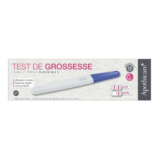 Apothicare test grossesse Apothicare test grossesse