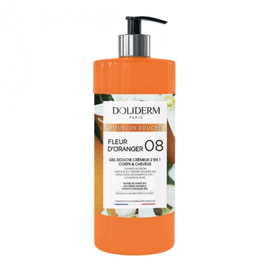 Doliderm Aqua minéral n°1 gel douche crémeux 2 en 1 - 1L Doliderm Aqua minéral n°1 gel douche crémeux 2 en 1 - 1L