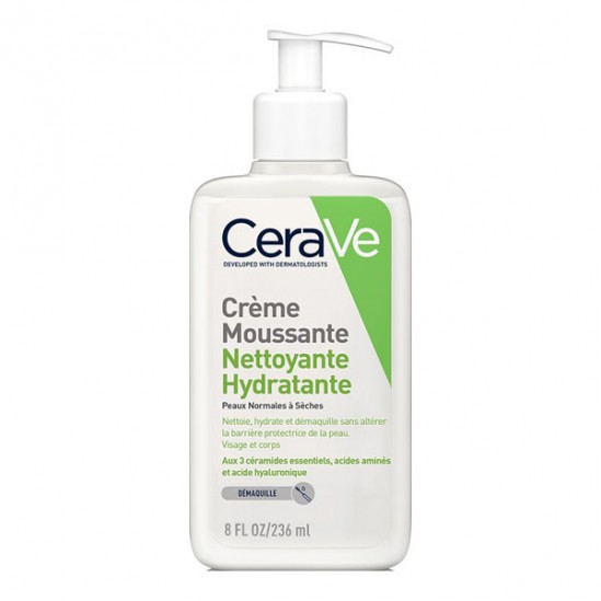 CeraVe crème moussante nettoyante hydratante 473ml CeraVe crème moussante nettoyante hydratante 473ml