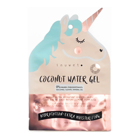 Inuwet coconut water gel masque ultra hydratant Inuwet coconut water gel masque ultra hydratant