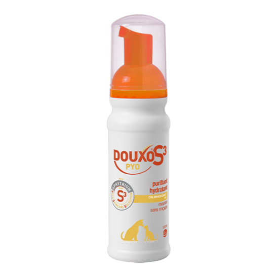 Douxo S3 Pyo mousse chat et chien 150ml Douxo S3 Pyo mousse chat et chien 150ml