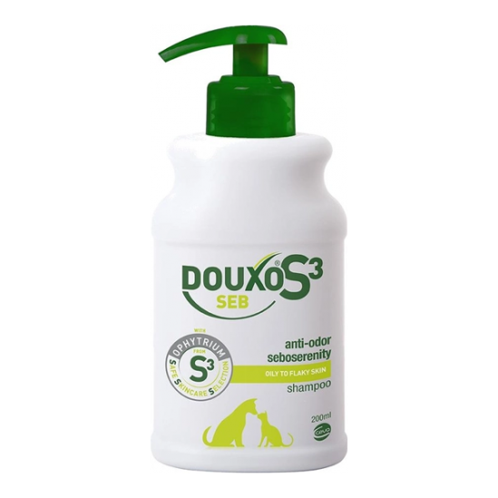 Douxo S3 SEB shampooing chien et chat 200ml Douxo S3 SEB shampooing chien et chat 200ml