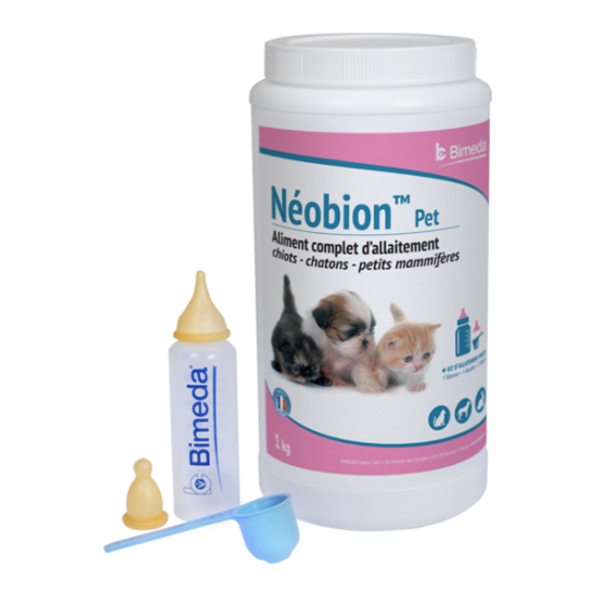 Bimeda Néobion Pet allaitement chiots et chatons 1kg Bimeda Néobion Pet allaitement chiots et chatons 1kg