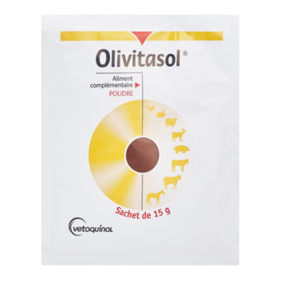 Vetoquinol Olivitasol sachet 200 sachets de 15gr