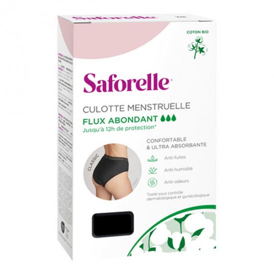 Saforelle Classic culotte menstruelle flux abondant T44 Saforelle Classic culotte menstruelle flux abondant T44