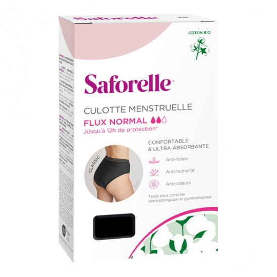 Saforelle Classic culotte menstruelle flux normal T44