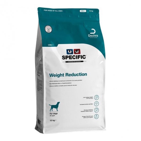 Specific CRD-1 Weight Reduction pour chiens adultes 12kg Specific CRD-1 Weight Reduction pour chiens adultes 12kg