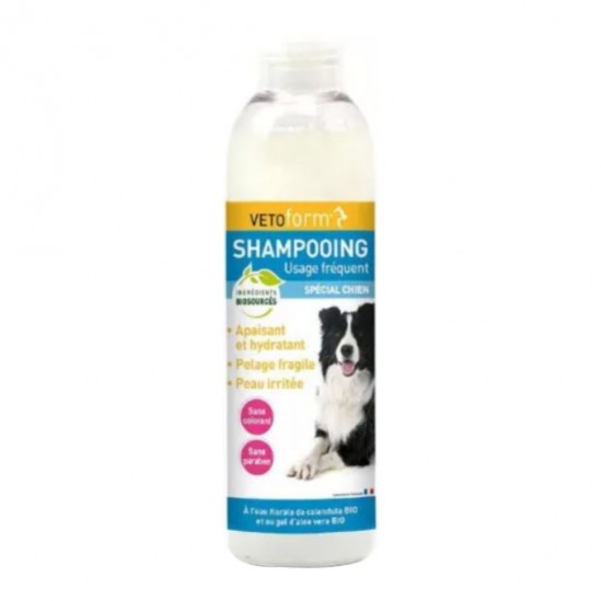 Vetoform Shampooing usage fréquent spécial chien 200ml Vetoform Shampooing usage fréquent spécial chien 200ml