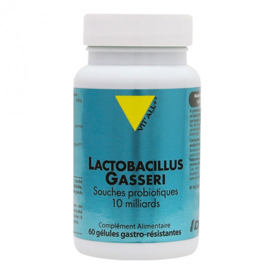 Vit'all lactobacillus gasseri 100mg 60 capsules Vit'all lactobacillus gasseri 100mg 60 capsules