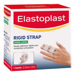 Elastoplast Rigid Strap sans latex doigt 2.5cm x 10m
