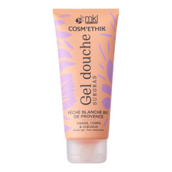 MKL Green Nature Cosm'éthik gel douche à la pêche blanche bio 200ml