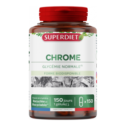 Superdiet Picolinate de Chrome 150 gélules