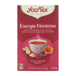 Yogi Tea Énergie Féminine bio 17 sachets 30,6gr