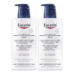 Eucerin UreaRepair Plus Émollient 10% d'Urée lot de 2x400ml