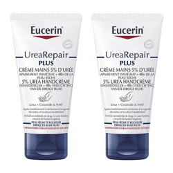 Eucerin UreaRepair Plus crème mains 5% d'Urée lot de 2x75ml