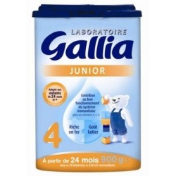 Gallia junior 4 lait à partir de 24 mois 900g