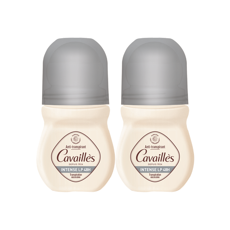 Cavaillès Intense-LP 48H Anti-transpirant roll-on lot de 2x50ml Cavaillès Intense-LP 48H Anti-transpirant roll-on lot de 2x50ml