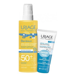 Uriage Bariésun spray enfant hydratant très haute protection SPF50+ 200ml + crème lavante 50ml