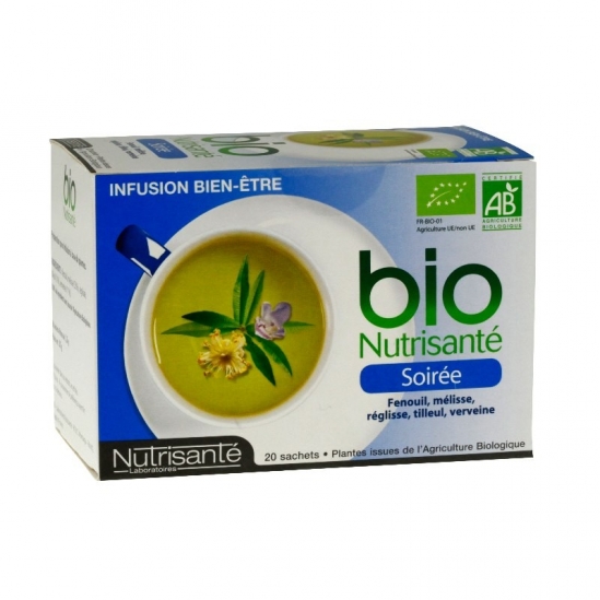 Nutrisante Infusion Bio Soirée 20 sachets