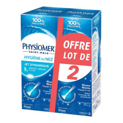 Physiomer dynamique hygiène nasale lot de 2x135ml