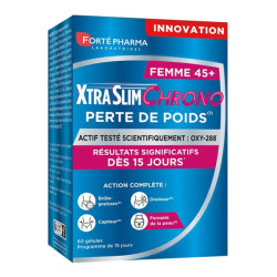 Forté Pharma XtraSlim Chrono Femme 45+ perte de poids 60 gélules