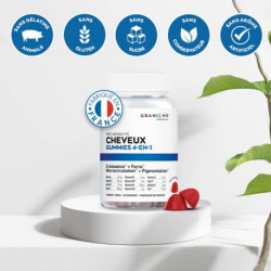 Granions PRO KERACYS Cheveux Gummies 4-en-1