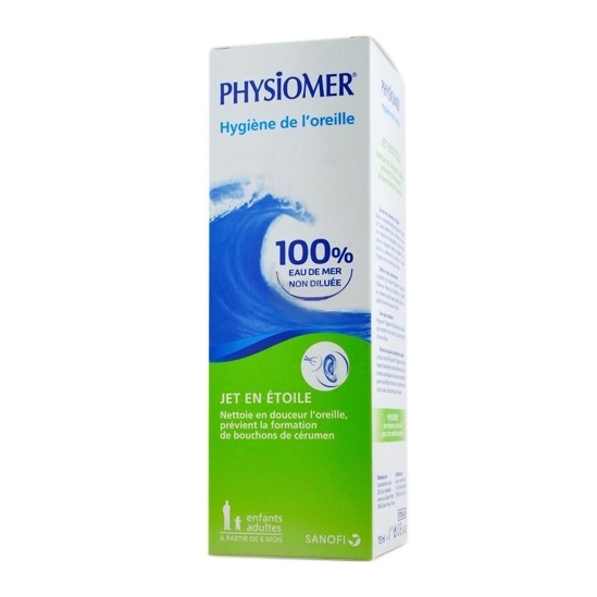 Physiomer hygiène de l'oreille 115ml