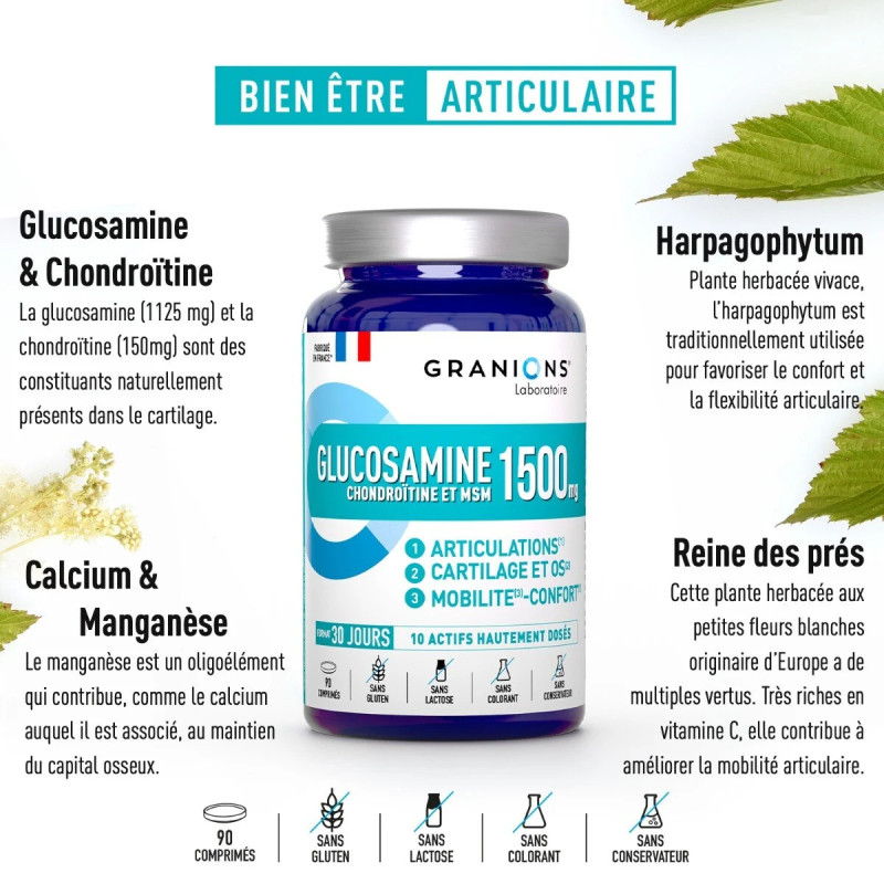 Granions Glucosamine 1500MG... Granions Glucosamine 1500MG...