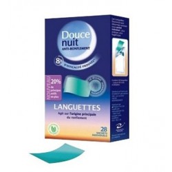 Douce Nuit Anti-ronflement Languettes 28 sachets