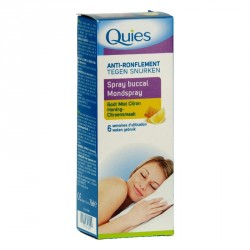 Quies Spray buccal anti-ronflement gout miel citron 70ml