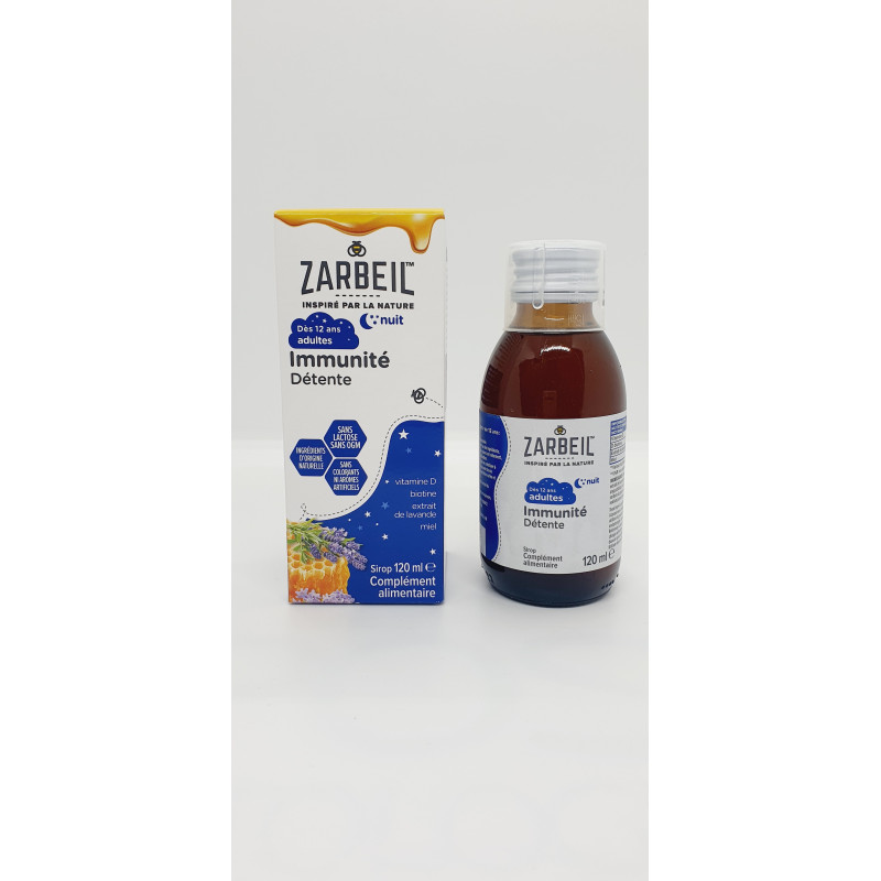 Zarbeil Sirop Immunité Nuit...