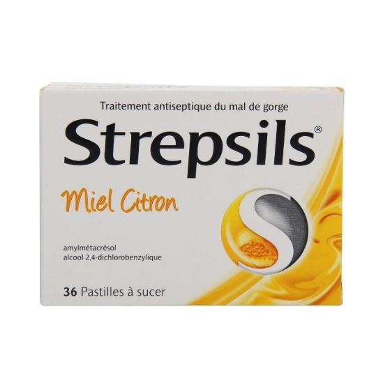 Strepsils Miel Citron 36 pastilles - ColisPharma