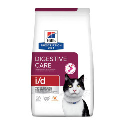 Hill's Prescription Diet I/D santé digestive chat croquettes poulet 8kg