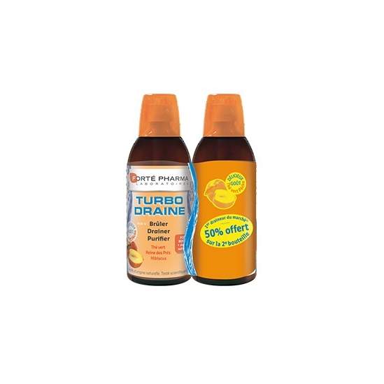 Forté Pharma Turbodraine pêche duo 500ml