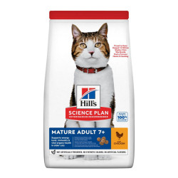 Hill's Science Plan chat mature 7+ croquettes poulet 1,5kg