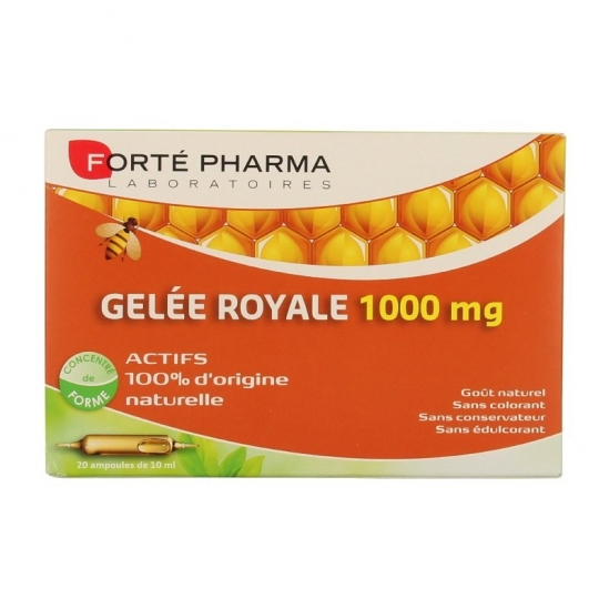 Forté Pharma gelée royale 1000mg 20 ampoules