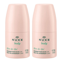Nux Body Rêve de thé déodorant fraîcheur 24h lot de 2 x 50ml