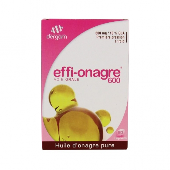 Dergam effi-onagre 600 60 capsules