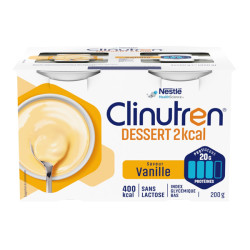 Nestlé Health Science Clinutren dessert 2kcal saveur vanille 4 x 200gr