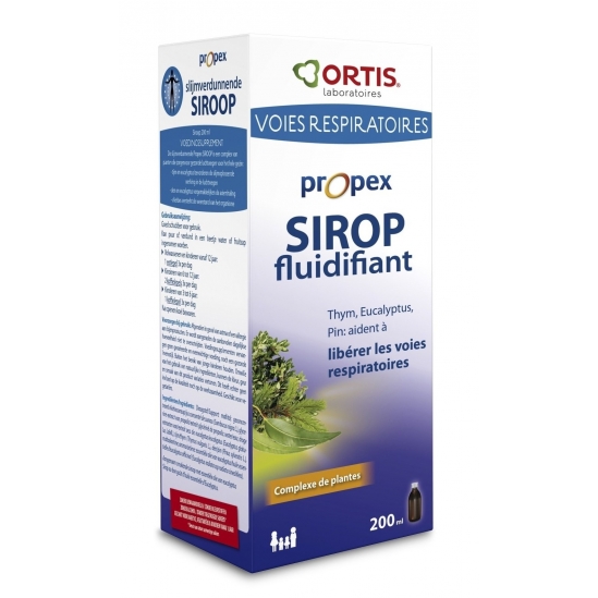 Ortis propex sirop fluidifiant 200ml