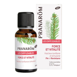 Pranarôm les diffusables force et vitalité bio 30ml