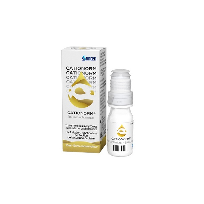 Santern cationorm Multidose ophtalmique 10ml Santern cationorm Multidose ophtalmique 10ml