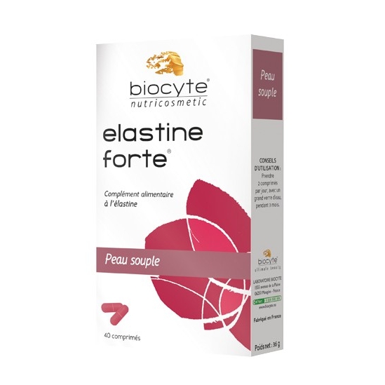 Biocyte élastine forte anti-âge et anti-oxydant 40 comprimés