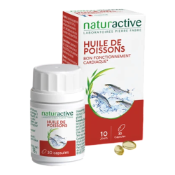 Naturactive huile de poisson 30 capsules